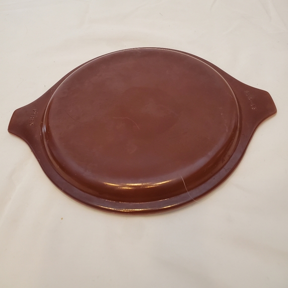 Pyrex 20-C13 Vintage Brown & White Casserole Baking Dish Cover Lid - Picture 5 of 8